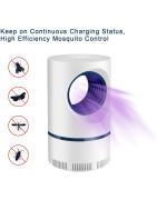 Lampara Eléctrica USB mata Mosquitos y Zancudos