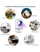 Lampara Eléctrica USB mata Mosquitos y Zancudos