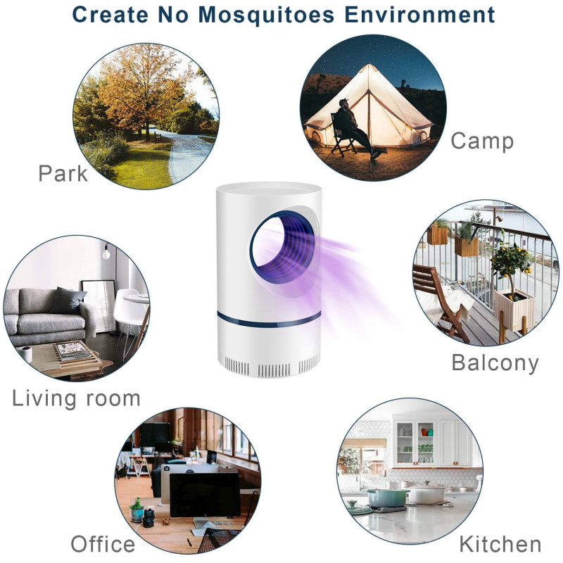 Lampara Eléctrica USB mata Mosquitos...
