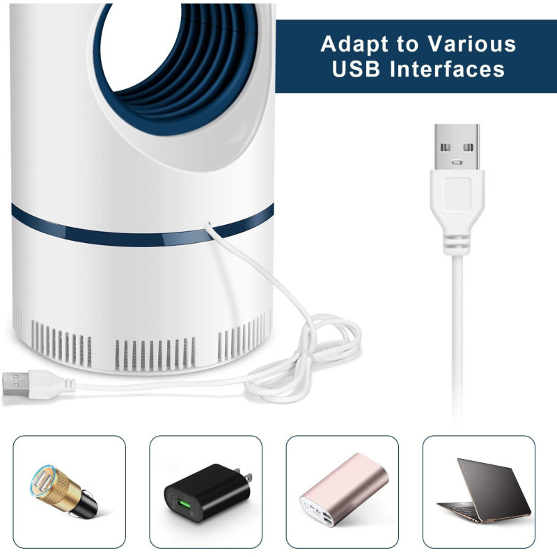 Lampara Eléctrica USB mata Mosquitos...